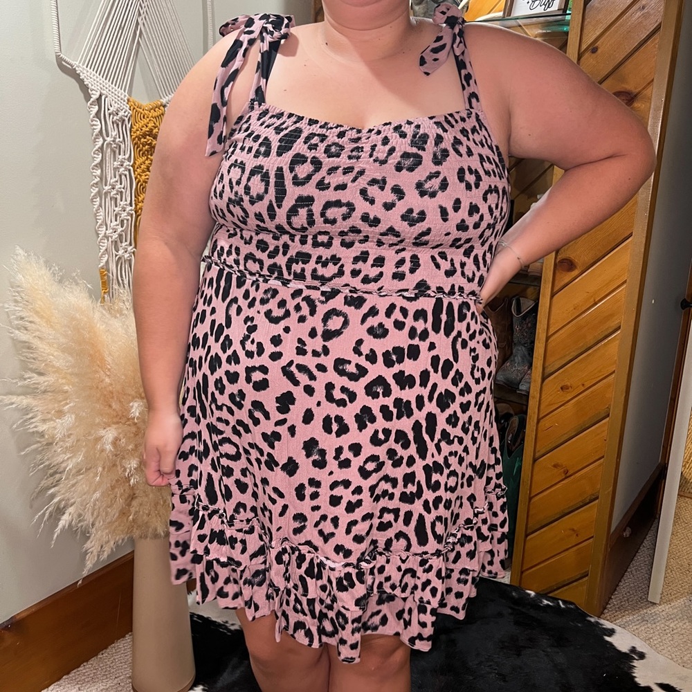 Cheetah dress